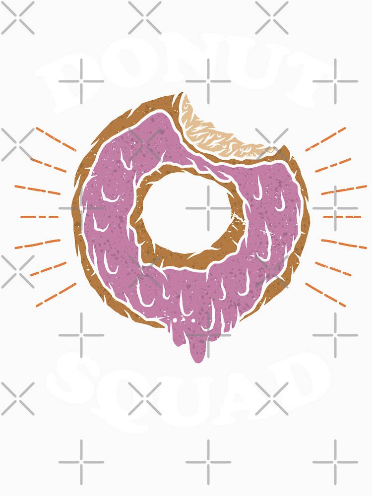 Donut Squad Funny Donut Lover Sprinkle Squad Gift by tempotats Unisex , , , Long Sleeve Tee