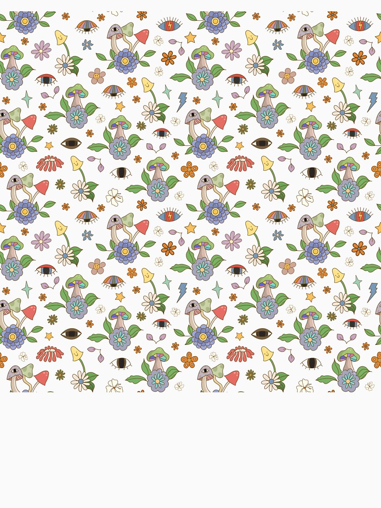 Psychedelic Mushroom Third Eye by FadedFlorals