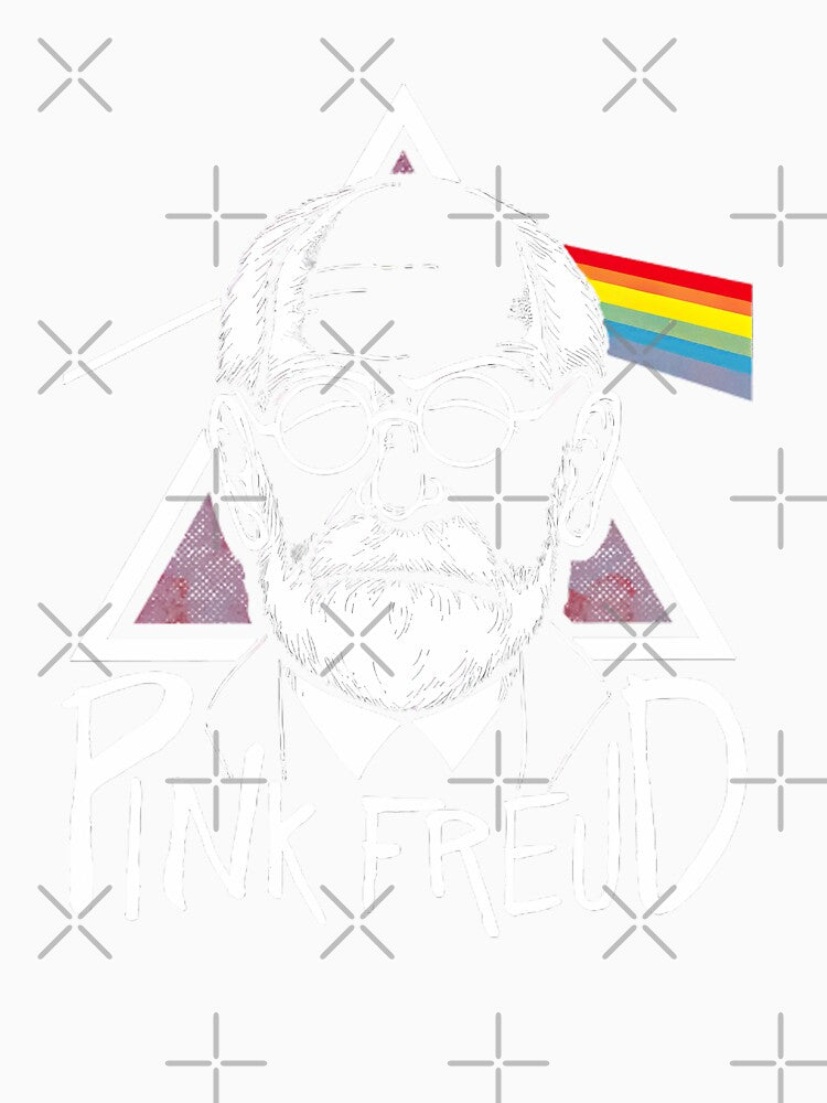 Pink Freud by MangaCortaTees Unisex , , , Long Sleeve Tee