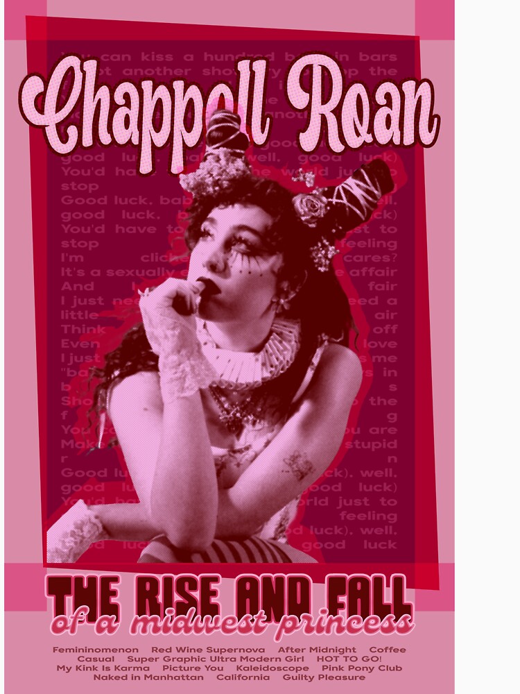 Chappell Roan's The Rise and Fall of a Midwest Princess Album by Get-Plastered Unisex , , , Long Sleeve Tee