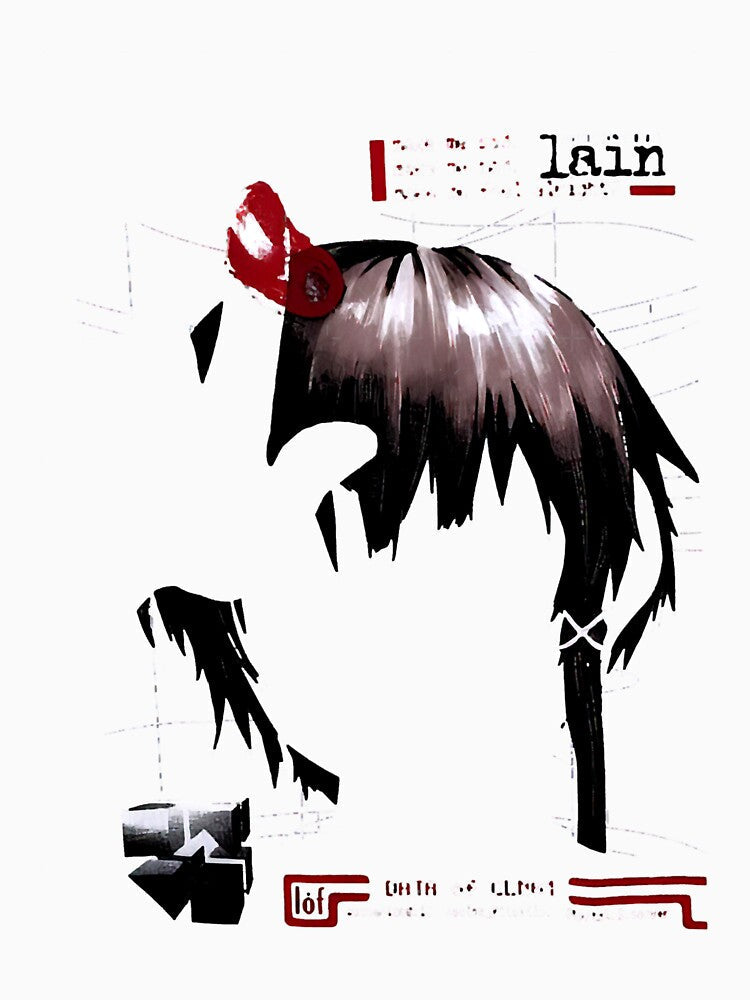 Serial Experiments Lain by Yunnapretty Unisex , , , Long Sleeve Tee