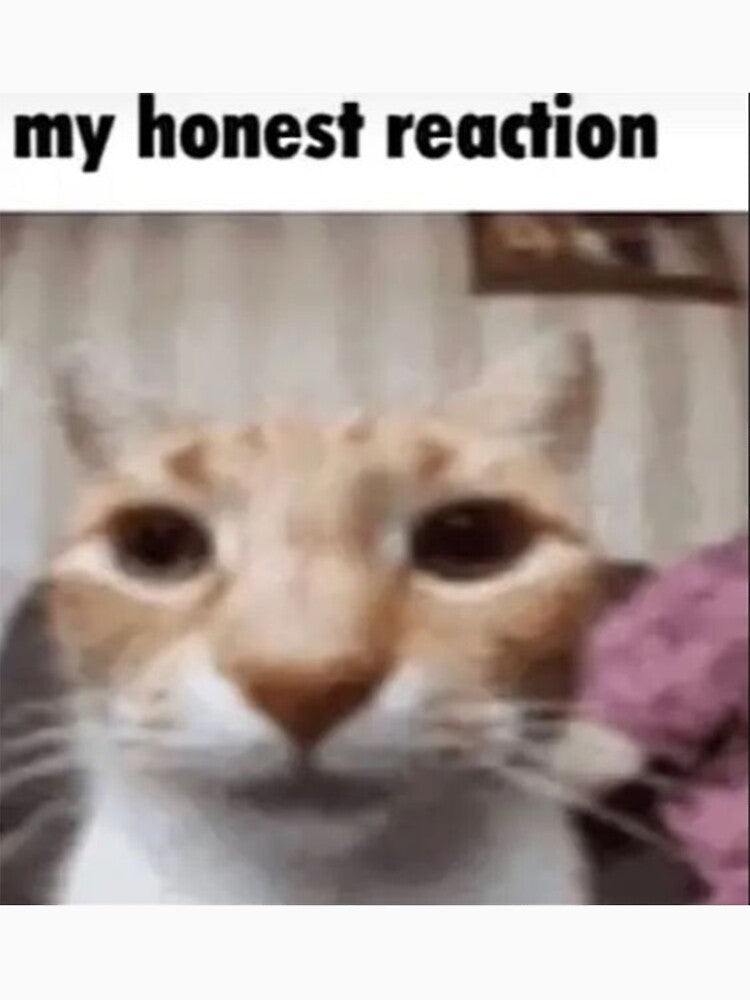 my honest reaction by cocksnot Unisex , , , Long Sleeve Tee