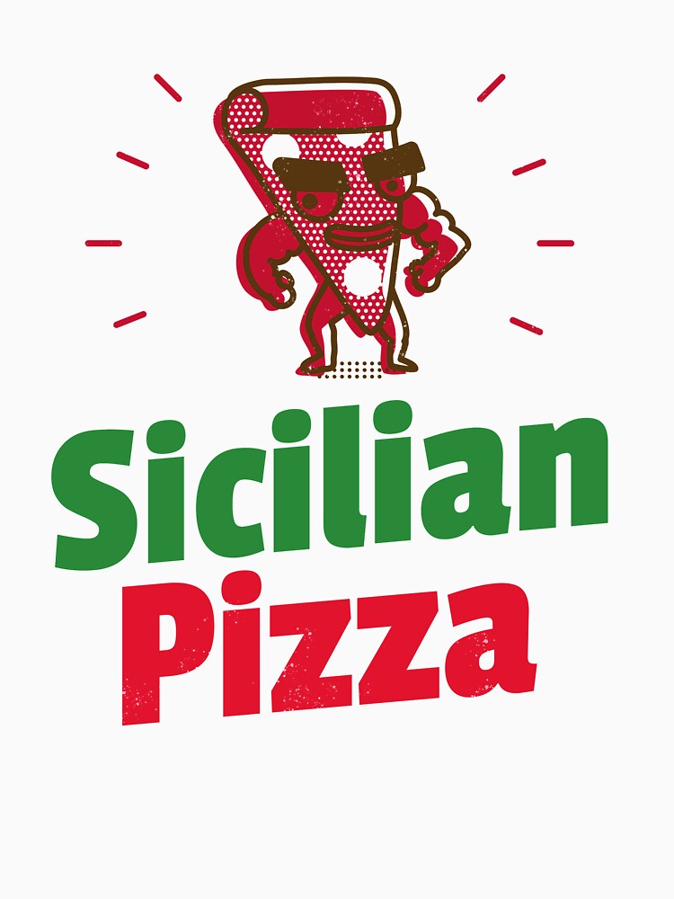 Sicilian Pizza by Balkanfood Unisex , , , Long Sleeve Tee