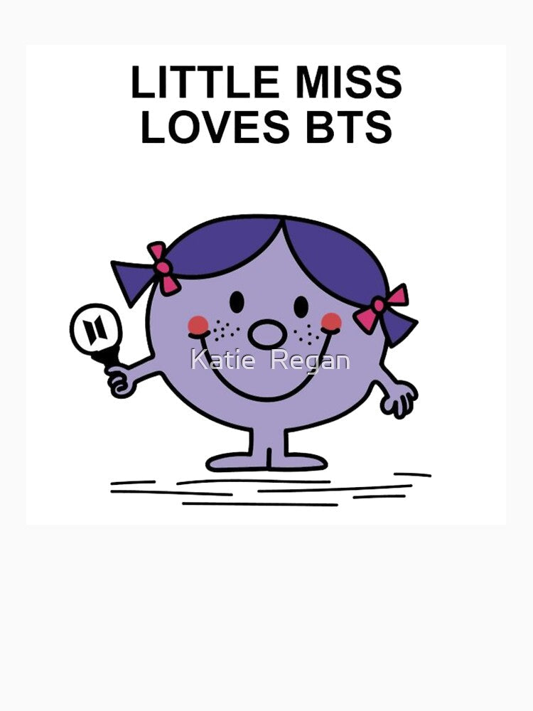 Little Miss Loves BTS by Katie Regan Unisex , , , Long Sleeve Tee