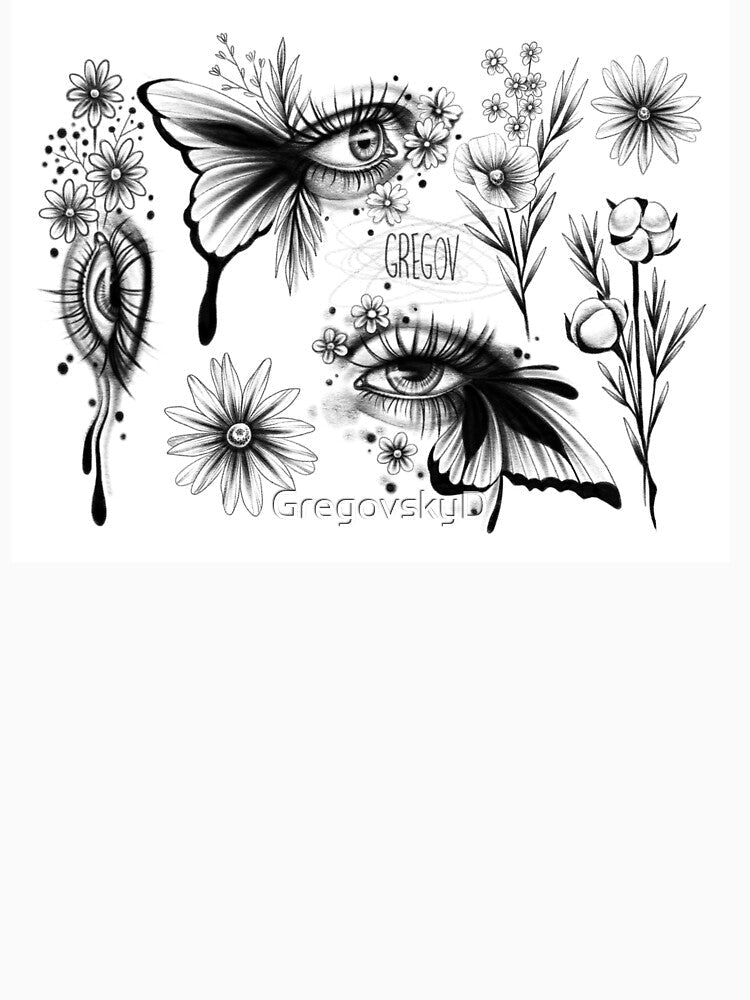 Eye study by GregovskyD Unisex , , , Long Sleeve Tee