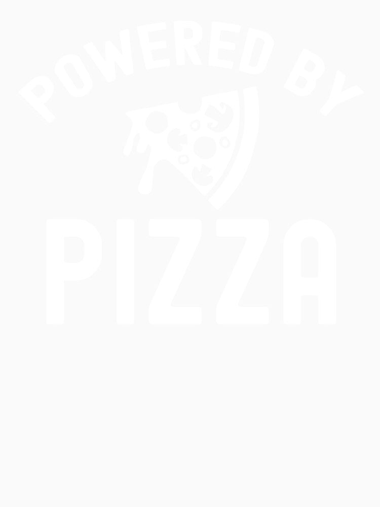 Powered by pizza by Statim Unisex , , , Long Sleeve Tee