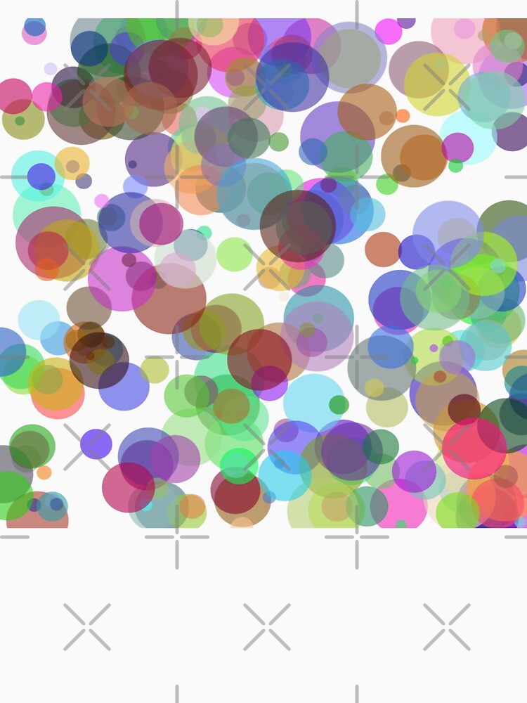 Colorful Symphony of Floating Circles by design2xstudio
