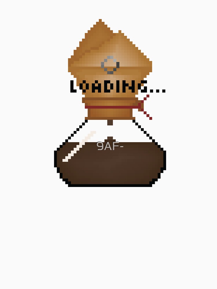 LOADING COFFEE by 9AF- Unisex , , , Long Sleeve Tee
