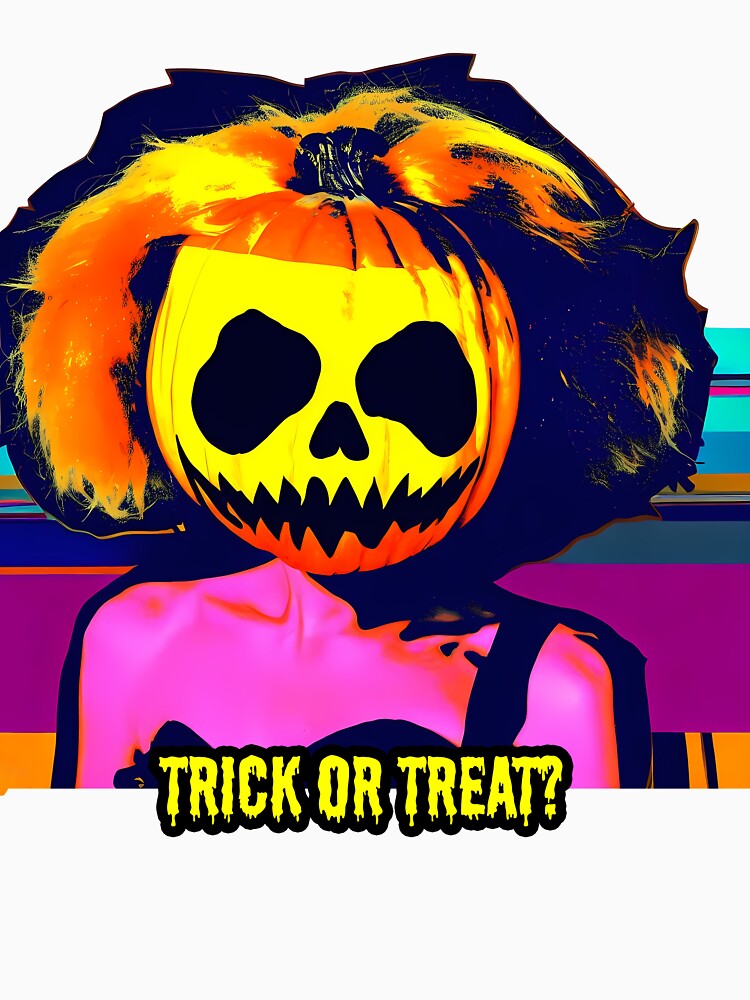 Trick or Treat? by OzzFrequency Unisex , , , Long Sleeve Tee