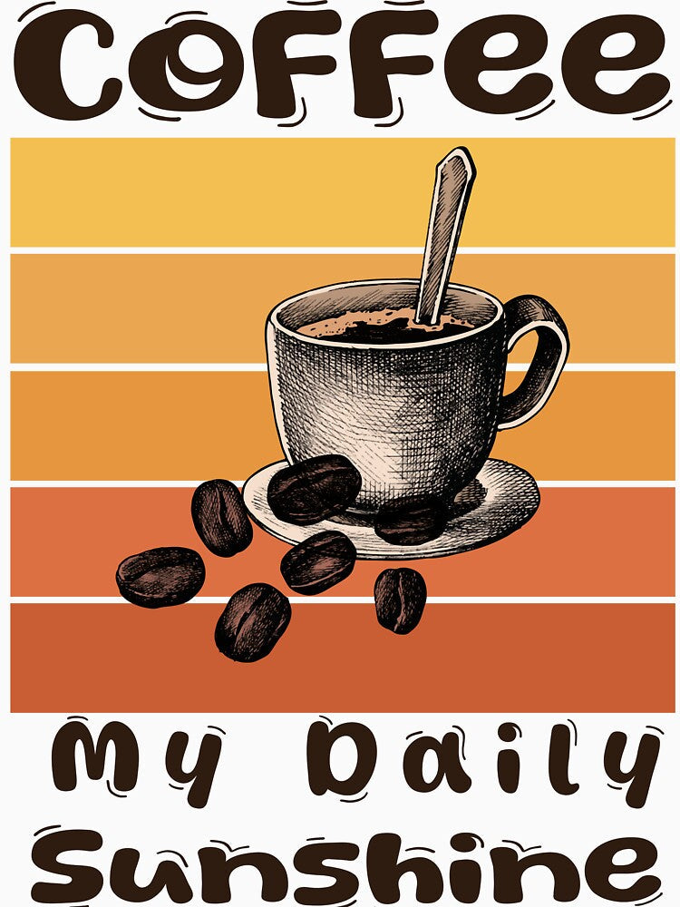 COFFEE : MY DAILY SUNSHINE by AnasDesigner95 Unisex , , , Long Sleeve Tee