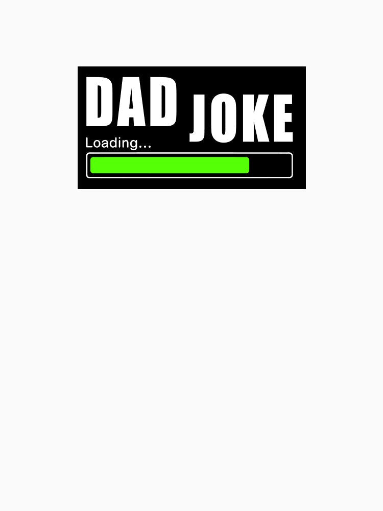 Dad Joke Loading - Black Green by Scott Brown Unisex , , , Long Sleeve Tee