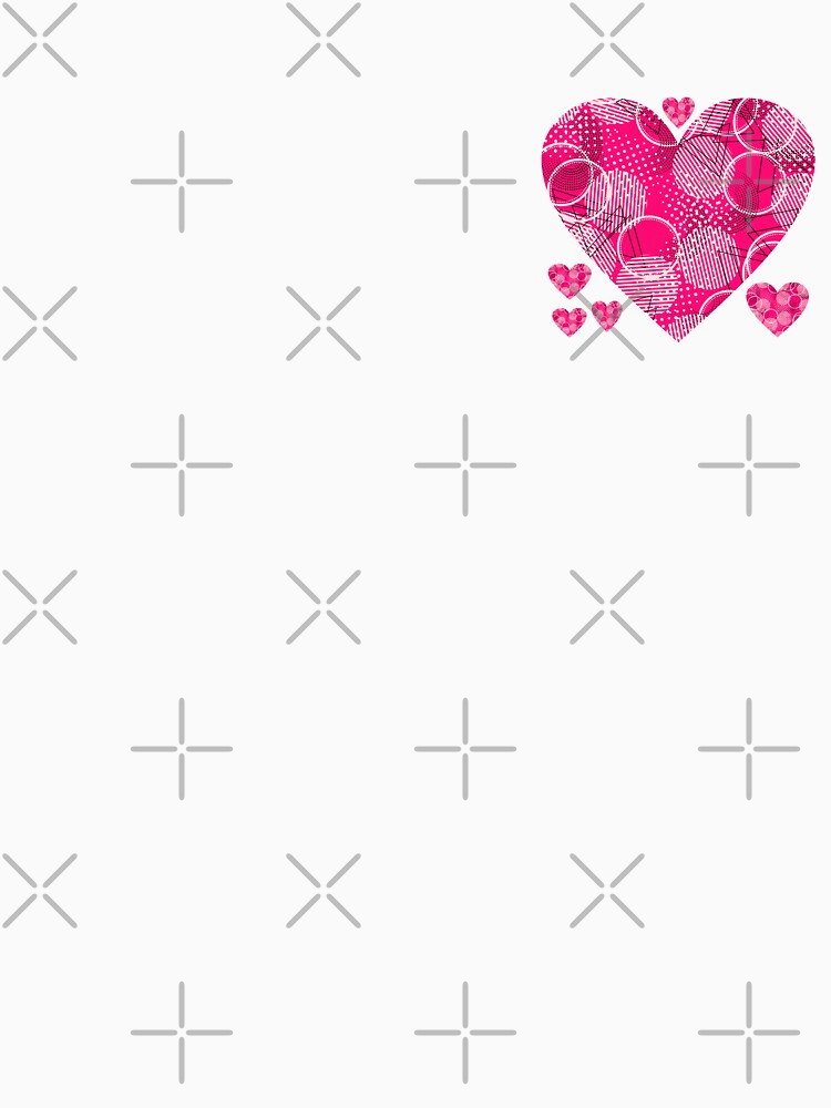 White and Black Retro Rhythms with Pink Background by atroffire