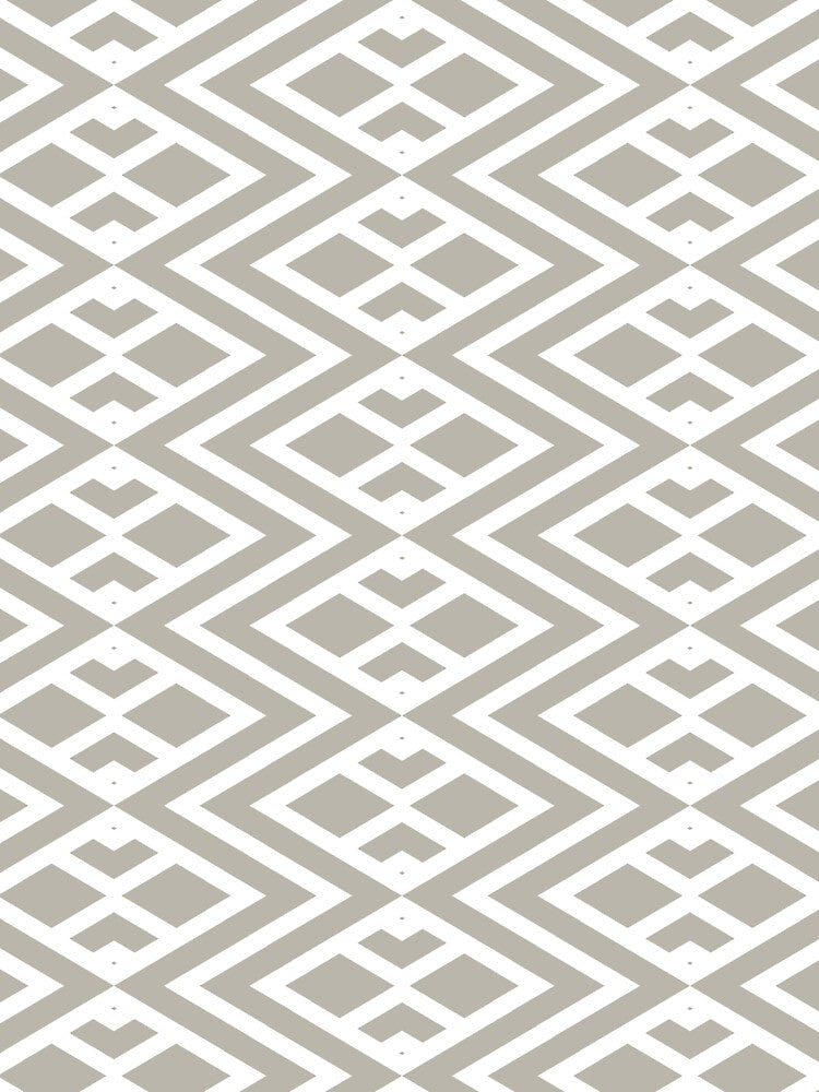 Taupe and White Diamond Shape Tile Pattern 2 Pairs DE 2022 Trending Color Reclaimed Wood DET625 by ColorOfTheYears