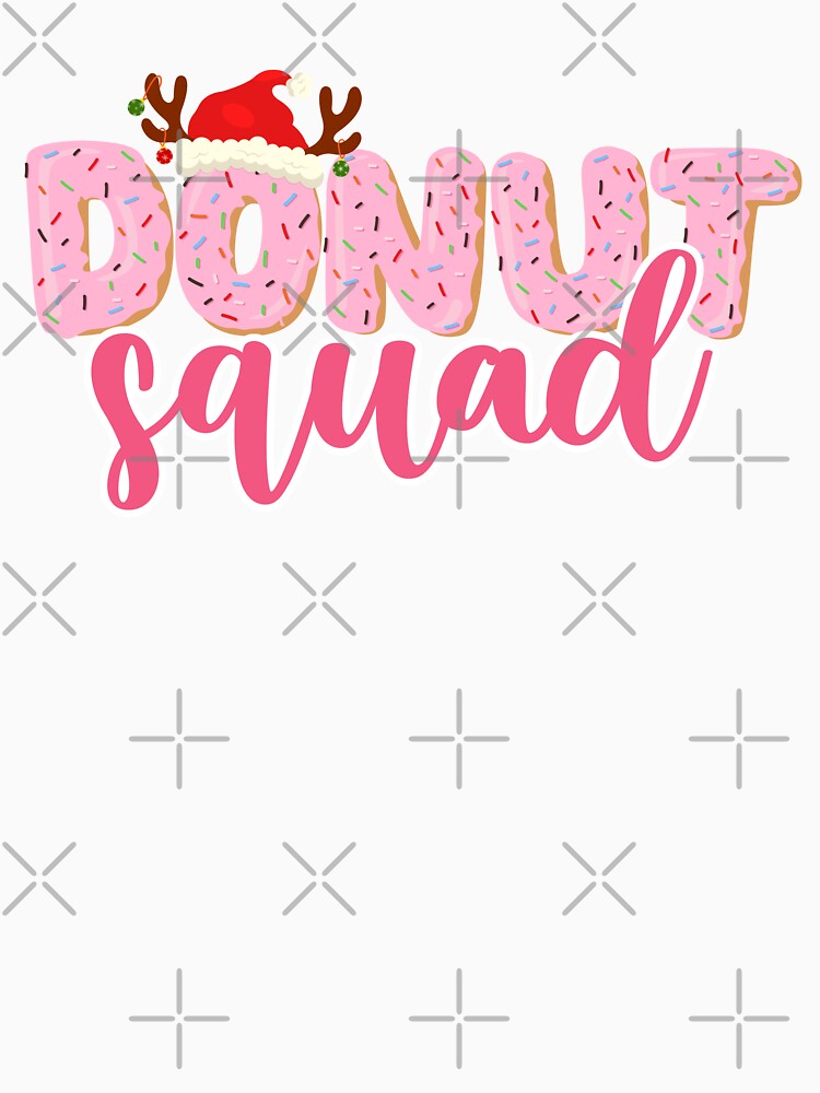 Donut Squad Funny Donut Crew Party Donut Lover by GroovyFusion Unisex , , , Long Sleeve Tee