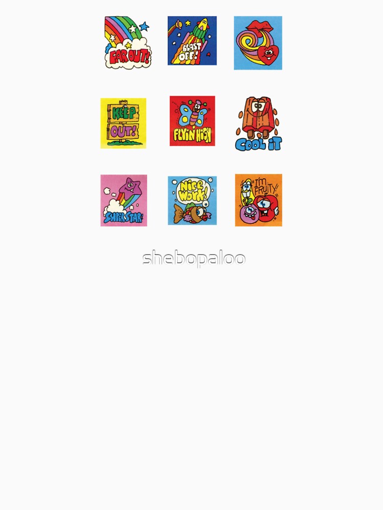 Vintage Kellogg's Sticker Pack by shebopaloo Unisex , , , Long Sleeve Tee