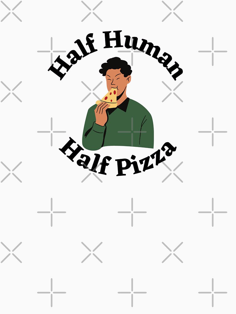Half Human Half Pizza Man by tiredandbored Unisex , , , Long Sleeve Tee