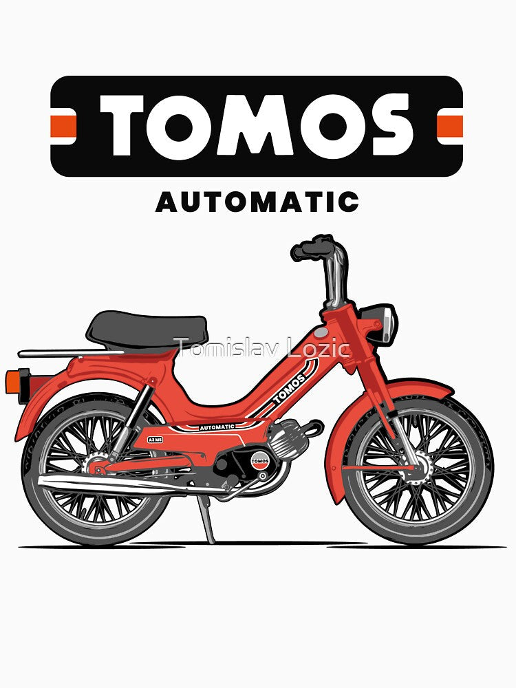 Tomos Automatic-Red by Tomislav Lozić Unisex , , , Long Sleeve Tee