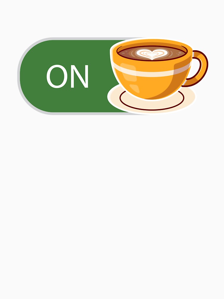 Coffee Mode On Cappuccino by UnknownArtistt Unisex , , , Long Sleeve Tee