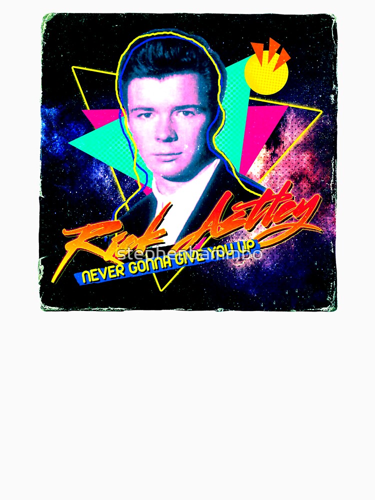 Rick Astley by stephenbammbo Unisex , , , Long Sleeve Tee