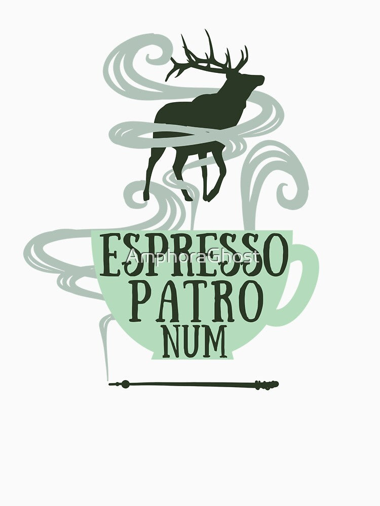 Espresso Patronum Coffee Lover HP Lover by AmphoraGhost Unisex , , , Long Sleeve Tee