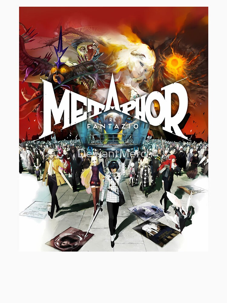 Metaphor Refantazio by DeviantMerch Unisex , , , Long Sleeve Tee