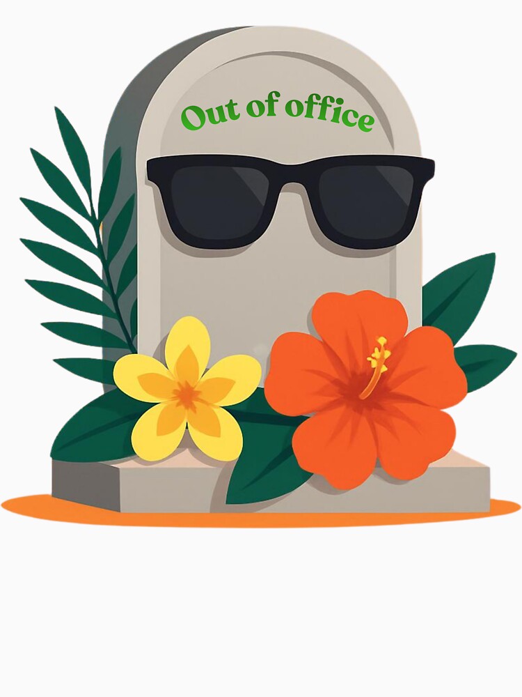 Out of Office by JtSProjects Unisex , , , Long Sleeve Tee