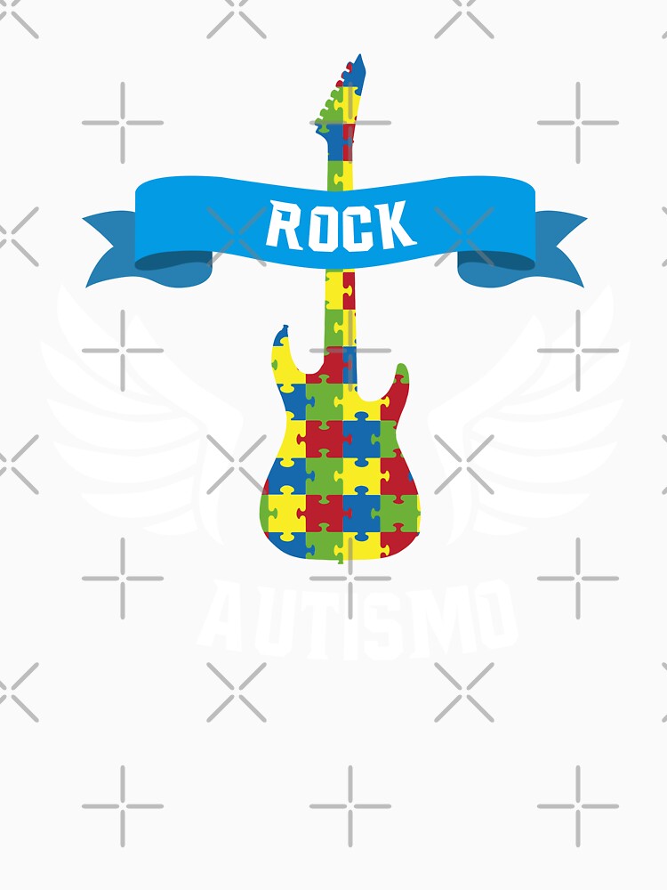 Autism Rock by MangaCortaTees Unisex , , , Long Sleeve Tee
