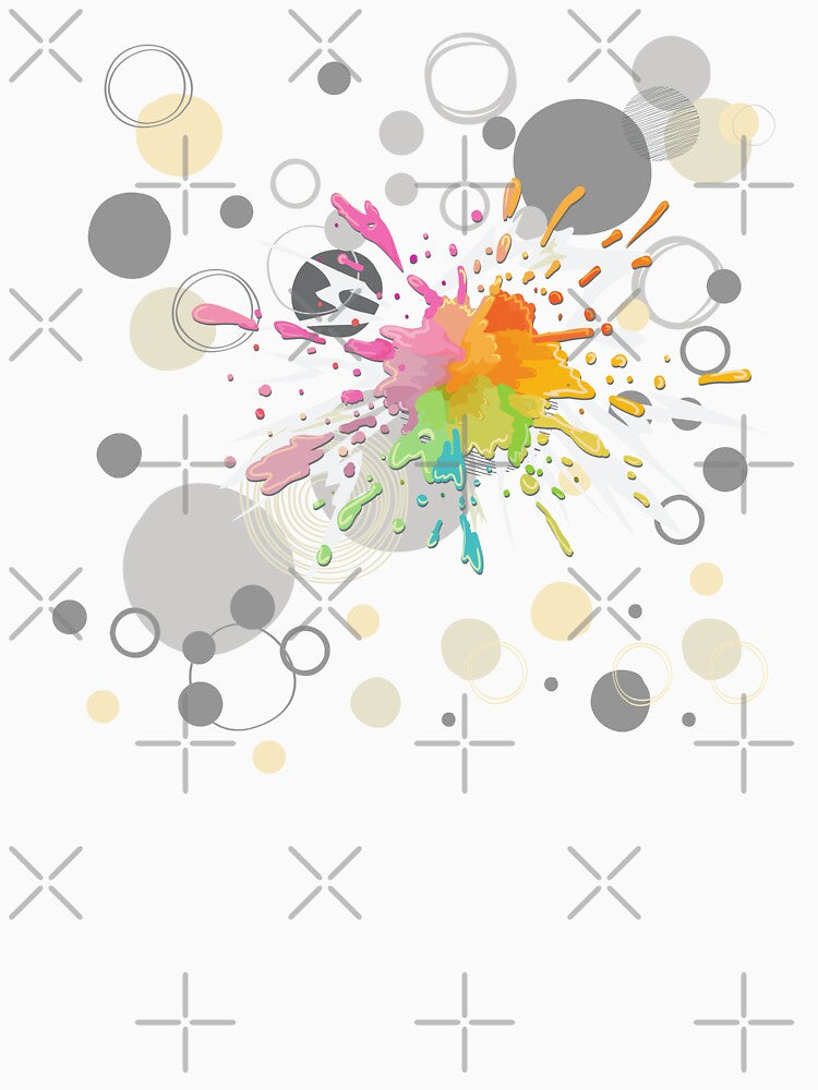 Color explotion in Abstract pastel colored circles by studio468