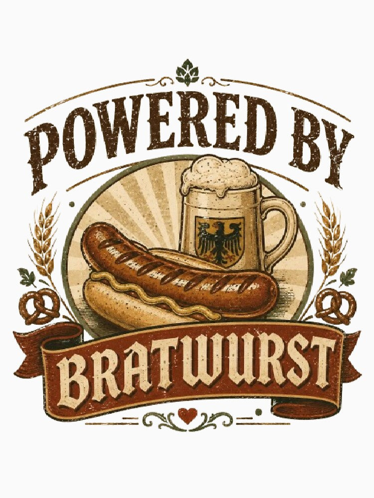 Funny German Food Shirt | Oktoberfest Humor Tee by AveniaOficial Unisex , , , Long Sleeve Tee