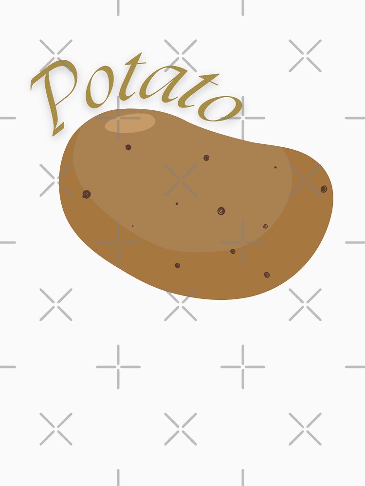 Potato by Marianna's Meraki Unisex , , , Long Sleeve Tee