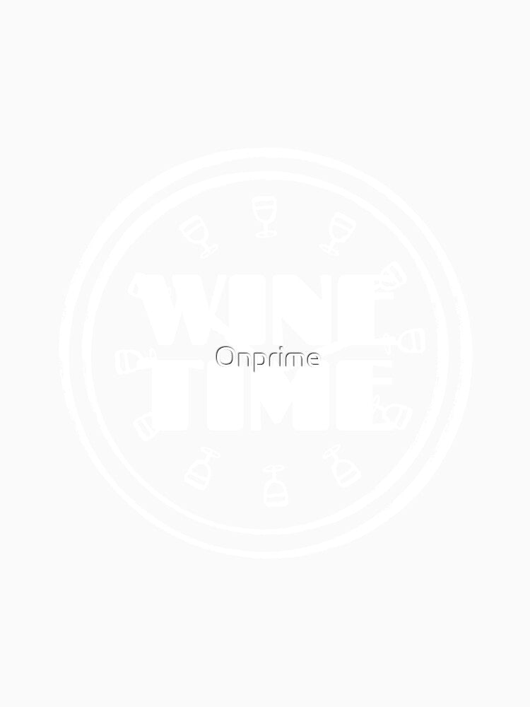 Wine Time by Onprime Unisex , , , Long Sleeve Tee