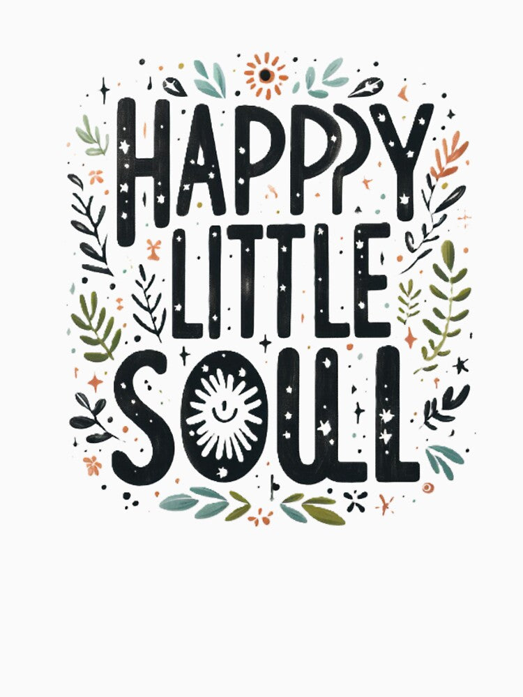 happy little soul by LahdilART Unisex , , , Long Sleeve Tee