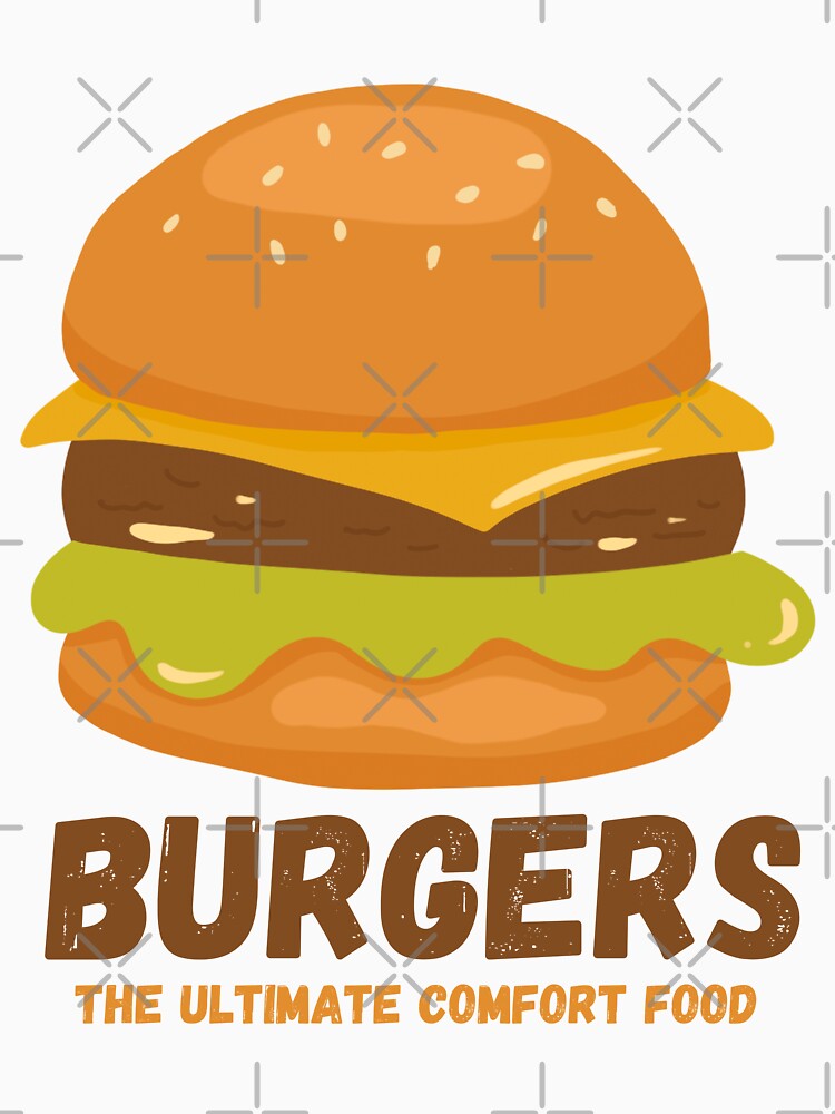 Burgers - The ultimate comfort food - Burger Bliss by WBP Mart Unisex , , , Long Sleeve Tee