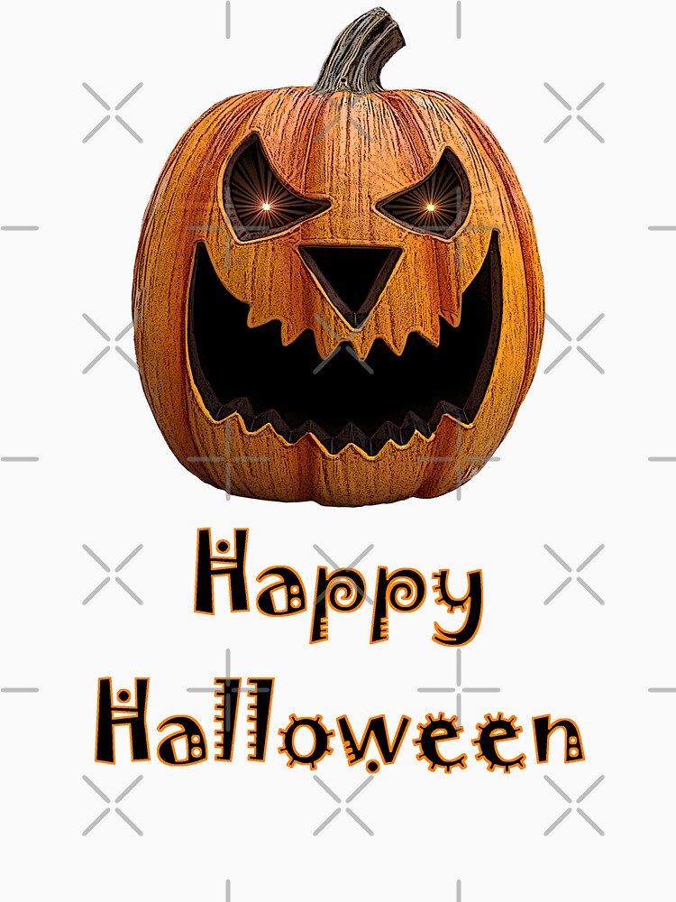 Happy Halloween by Lazy Dad Creations Unisex , , , Long Sleeve Tee