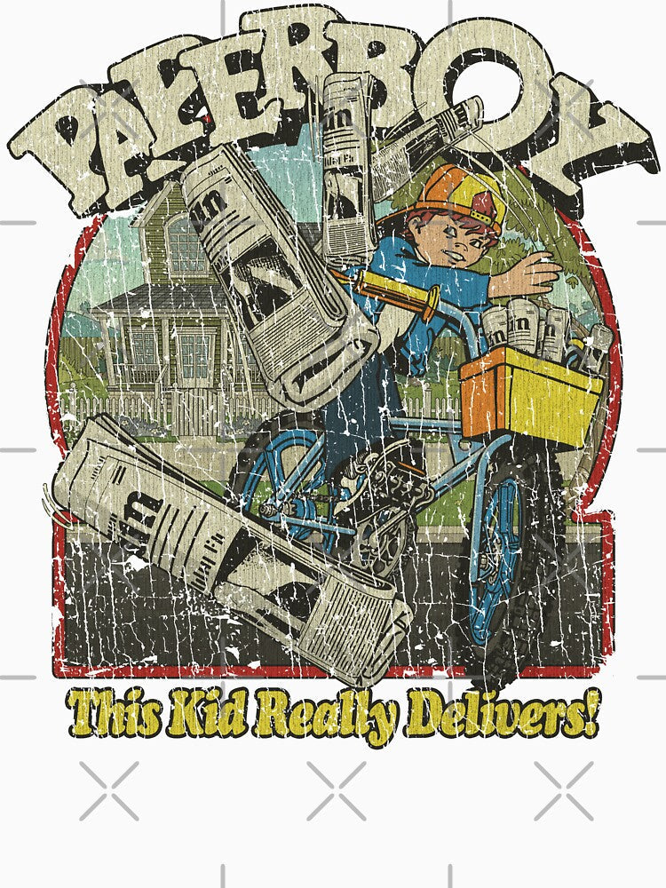 Paperboy Arcade 1985 by AstroZombie6669 Unisex , , , Long Sleeve Tee