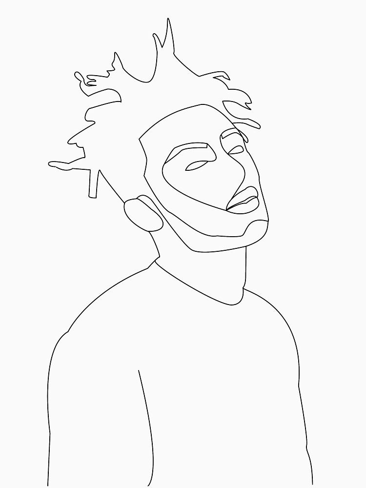 Line Art Portrait by newera-lineart