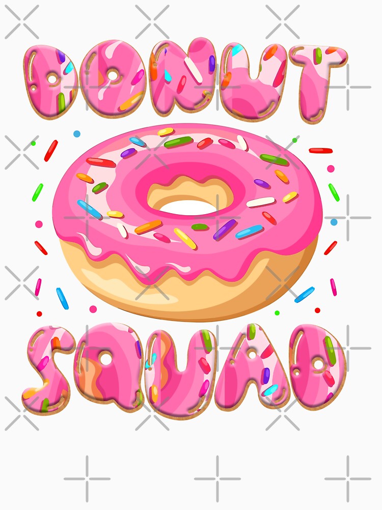 Donut Squad by Makeyouhappy11 Unisex , , , Long Sleeve Tee