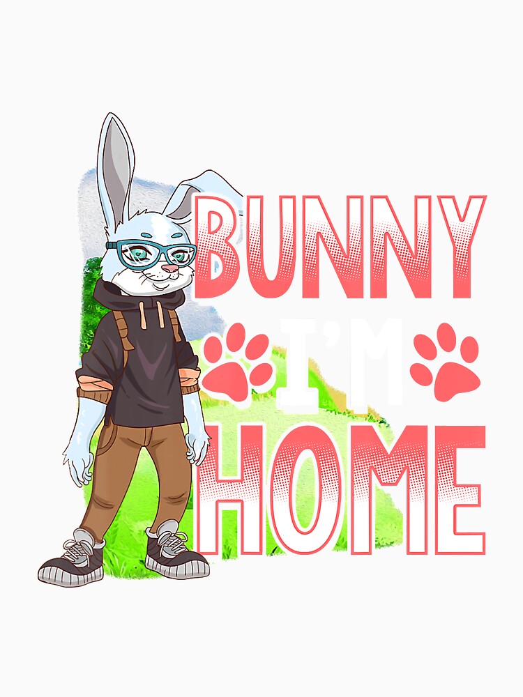 Easter Bunny Pun For Rabbit by KiteOfWind Unisex , , , Long Sleeve Tee