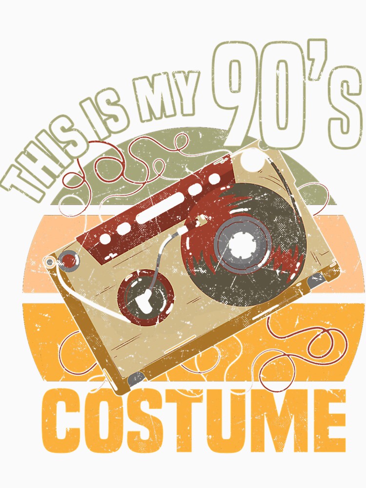 This Is My 90S Costume 90S Gift by antuanequnisha Unisex , , , Long Sleeve Tee