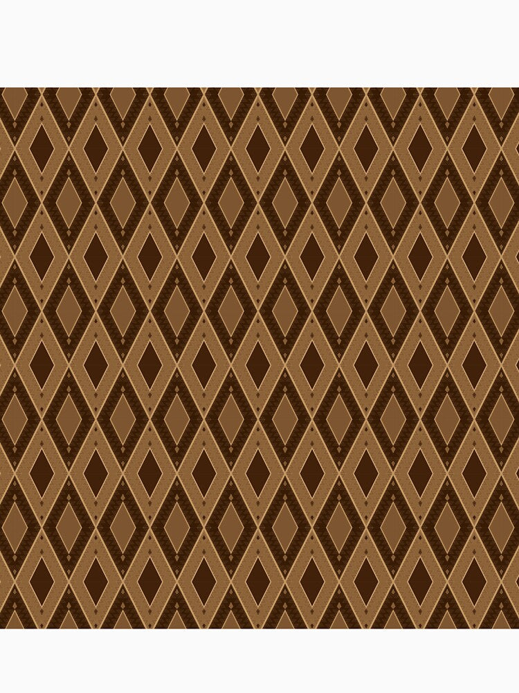 This boho seamless pattern pairs a tribal geometric design with soft earth tones beige by zephstudoartist
