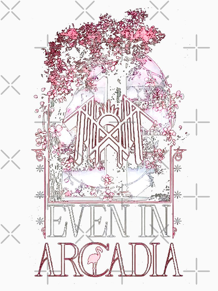 Garden Love Heart Even in Arcadia Sleep Token Tour MErchandise by johnorgant Unisex , , , Long Sleeve Tee