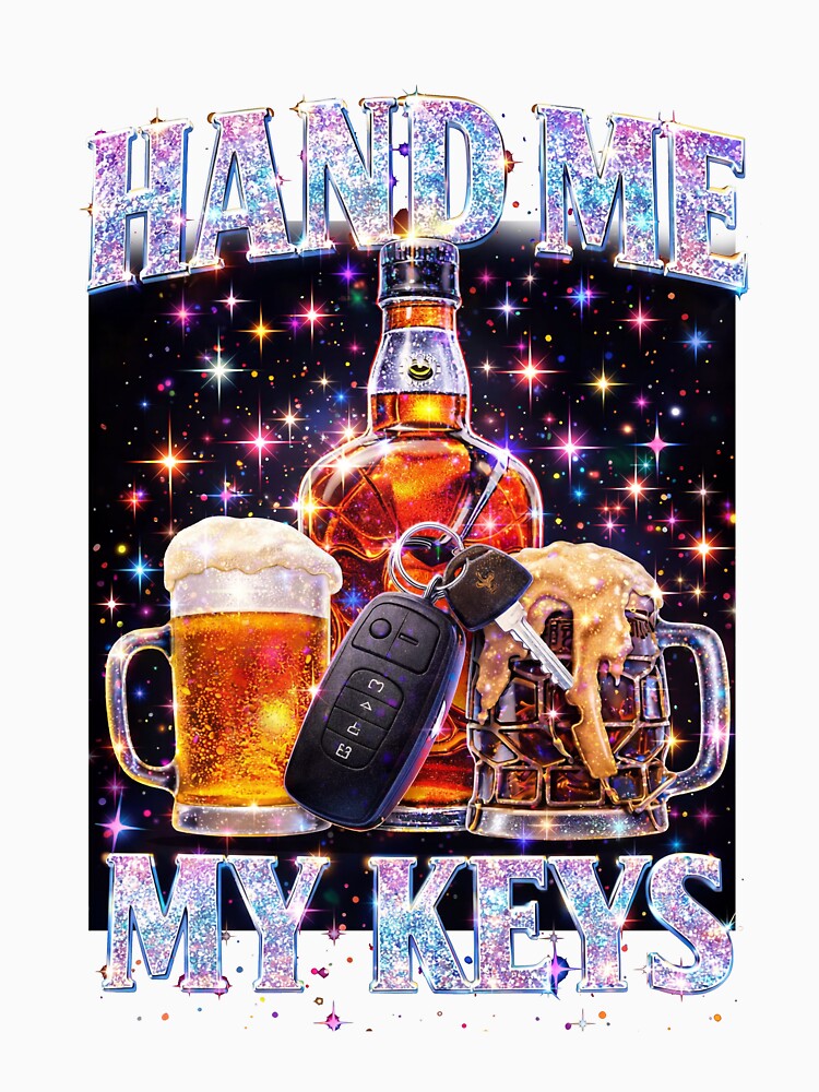 Hand Me My Key by mahoganiart Unisex , , , Long Sleeve Tee