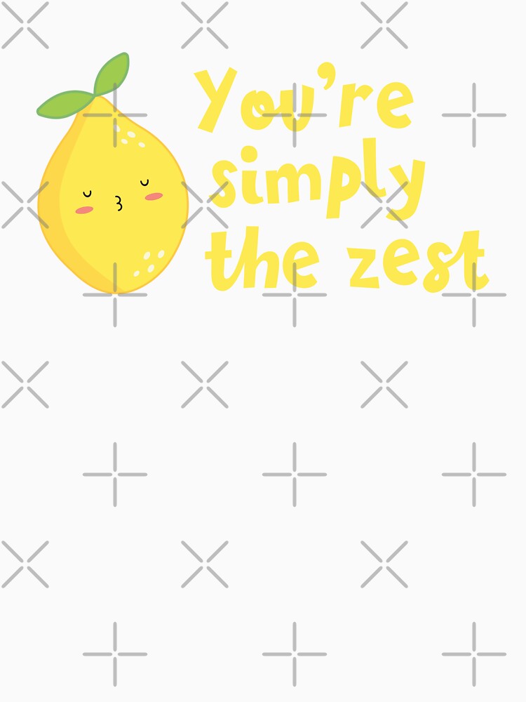 Simply the zest lemon kawaii design by high5doodle Unisex , , , Long Sleeve Tee