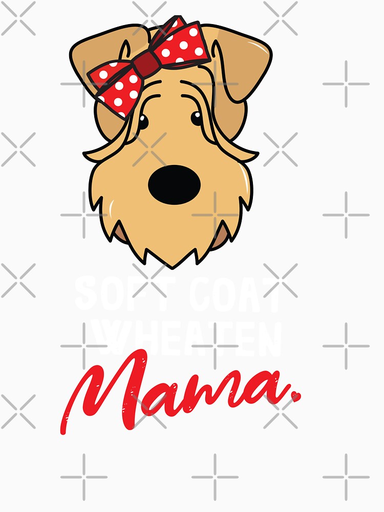 Soft coated wheaten Mama Dog Lover by rafaeltto Unisex , , , Long Sleeve Tee