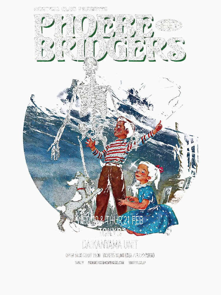 Vintage Phoeb Bridgers by Miyakexadao Unisex , , , Long Sleeve Tee