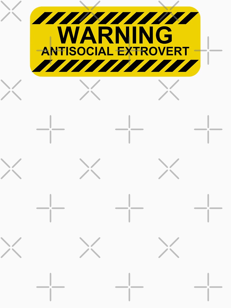 Antisocial Extrovert by Gooon26 Unisex , , , Long Sleeve Tee