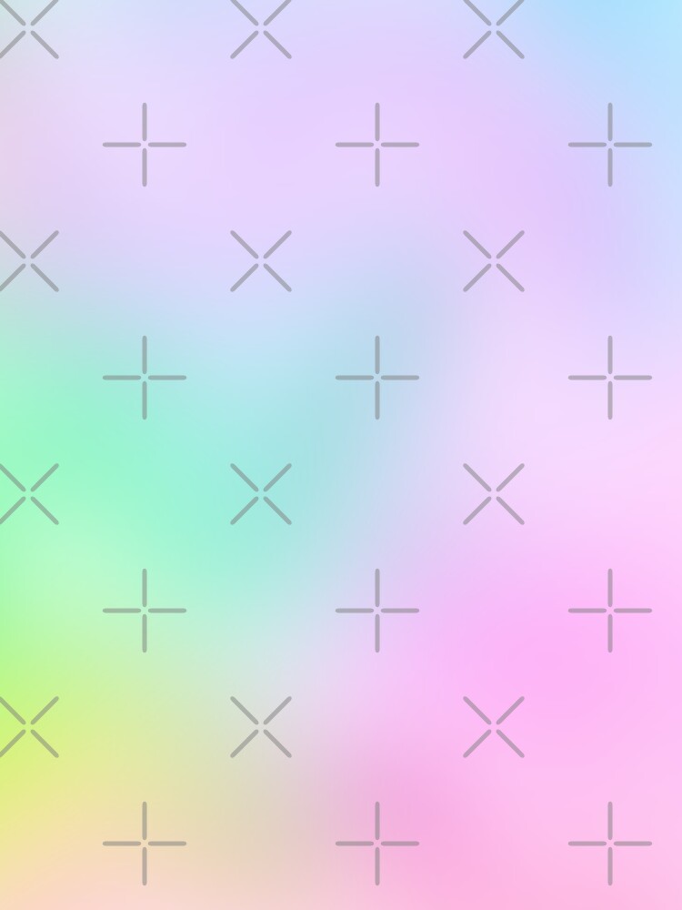 Soft pastel rainbow gradient aesthetic by FreshPrintini Unisex , , , Long Sleeve Tee