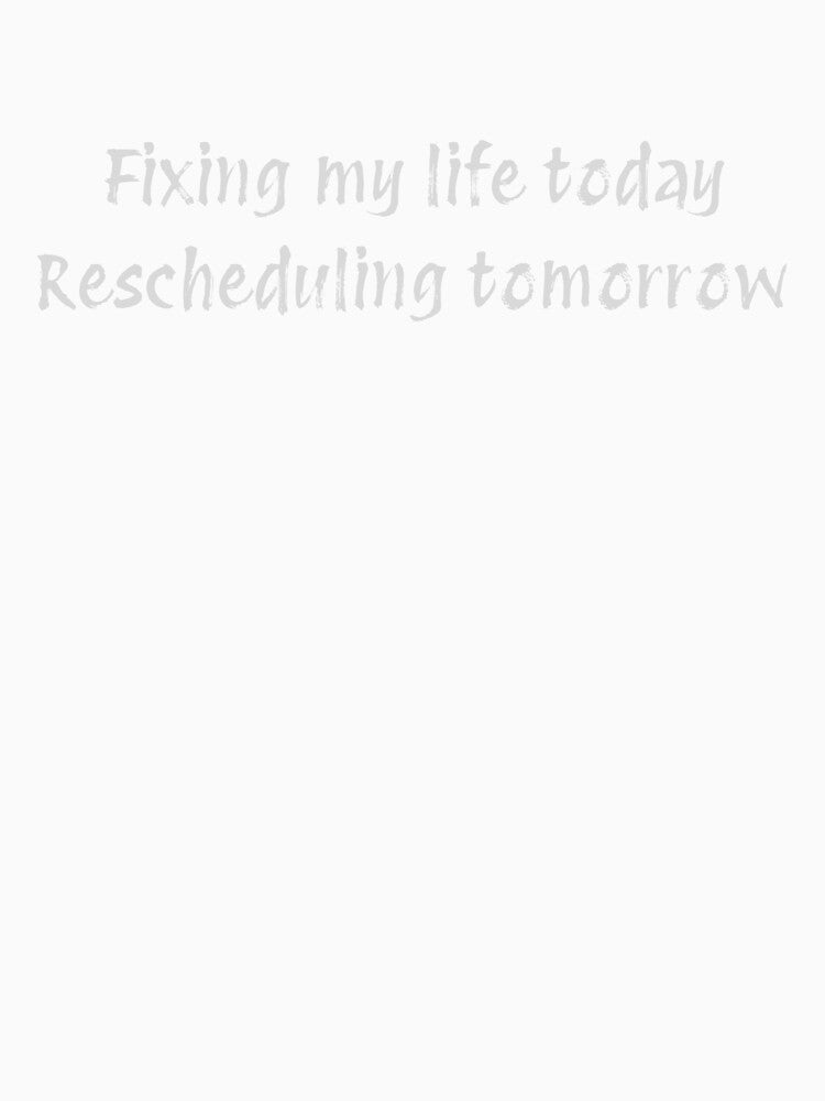 Fixing My Life Today, For Everyone With Their Own Vibe by JokeAndStyle Unisex , , , Long Sleeve Tee