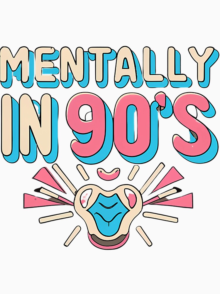 Mentally In 90S by lavadaalastair Unisex , , , Long Sleeve Tee