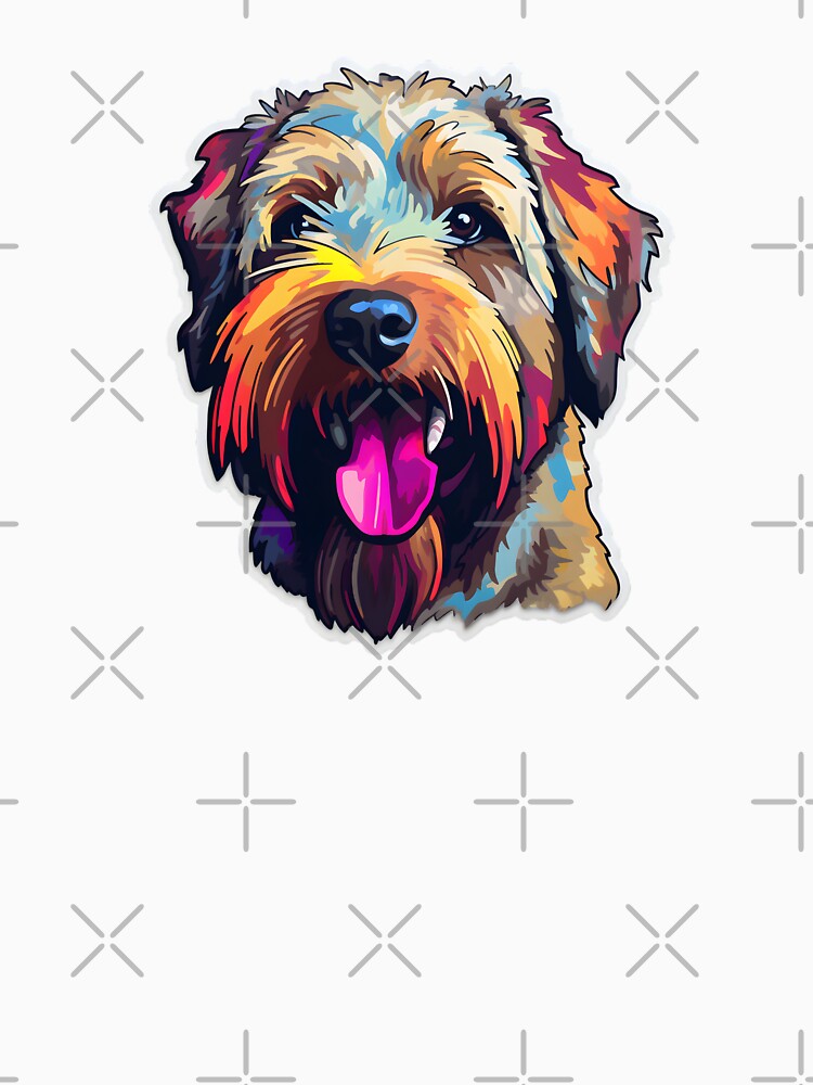 Soft-coated Wheaten Terrier by CUTEDOGGIEZ Unisex , , , Long Sleeve Tee